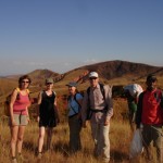 Randonneurs sur le massif Bongolava à Madagascar